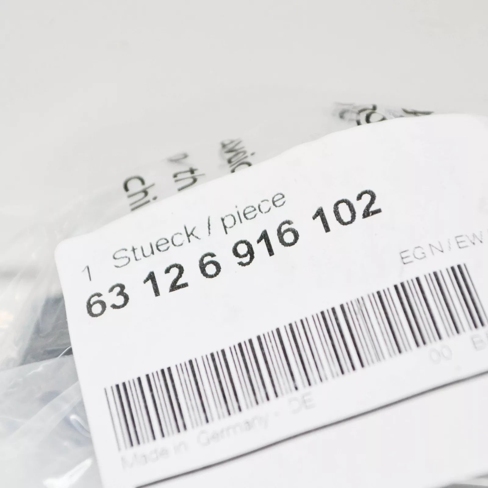 NEW BMW 5 E60 TURN INDICATOR BULB SOCKET 63126916102 6916102 ORIGINAL