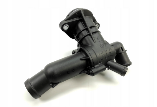 NEW VW POLO 6R COOLANT REGULATOR HOUSING WITH THERMOSTAT 03P121111E ORIGINAL
