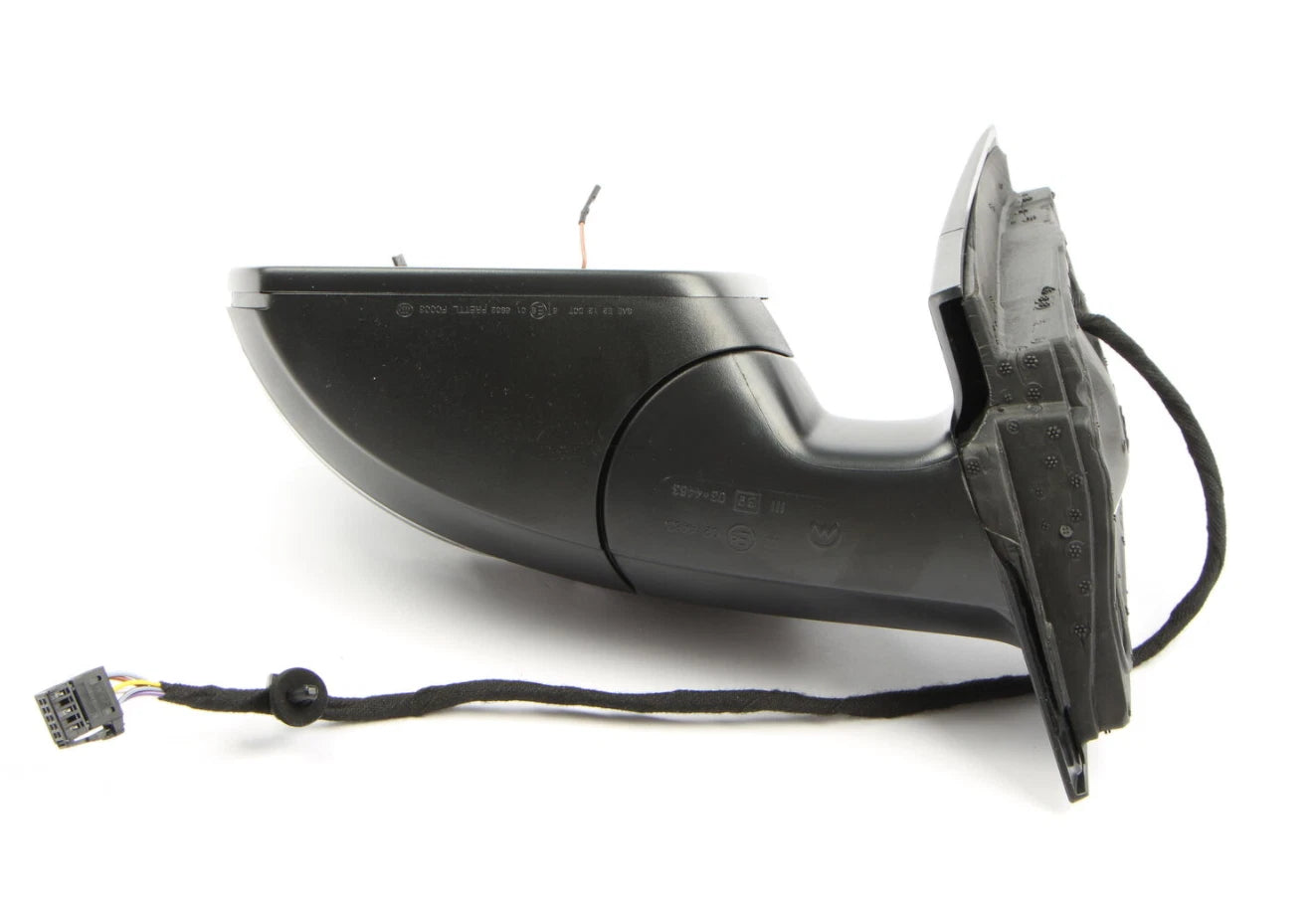 NEW VW POLO 6R MK5 FRONT LEFT DOOR MIRROR HOUSING LHD 6C1857507A9B9 ORIGINAL