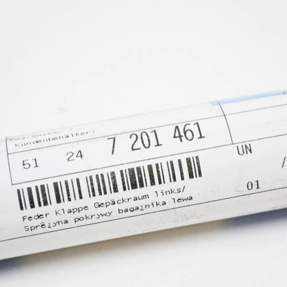 NEW BMW E65 E66 E67 TRUNK SHOCK GAS PRESSURIZED SUPPORT 7201461 51247201461