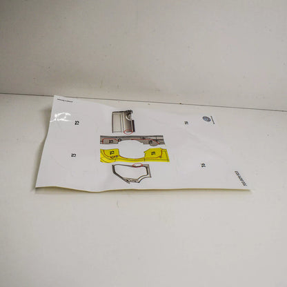 NEW VOLKSWAGEN TRANSPORTER T5 LEFT B PILLAR TEMPLATE 7E0809923 ORIGINAL