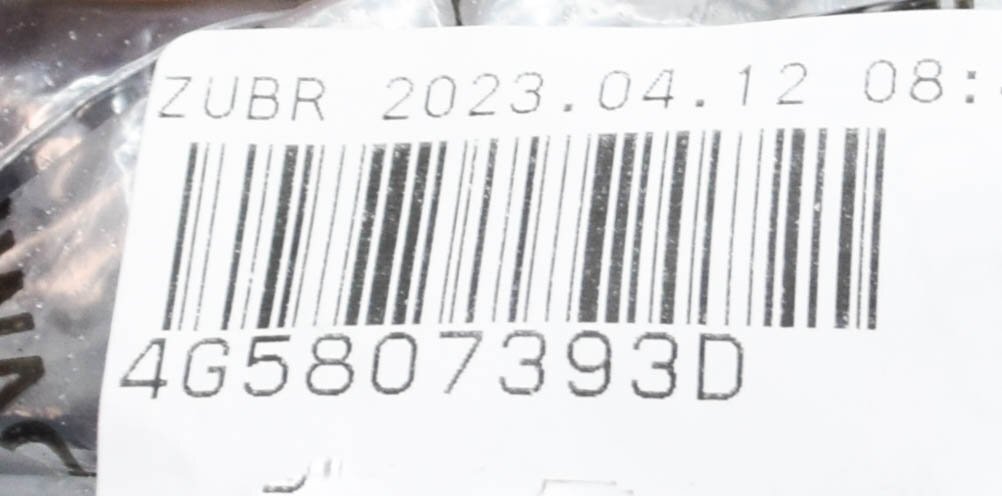 NEW AUDI A6 C7 LEFT REAR BUMPER HOLDER BRACKET 4G5807393D ORIGINAL