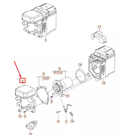 NEW VOLKSWAGEN AMAROK HEATER FAN MOTOR WITH WHEEL 7L0963031A ORIGINAL