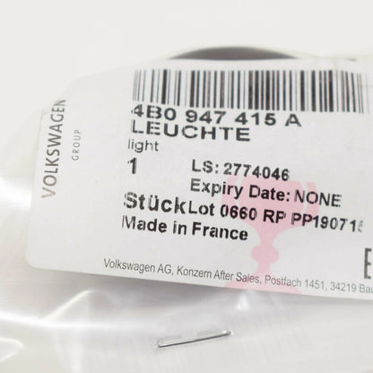 NEW AUDI A1 8X GLOVE BOX COMPARTMENT LIGHT 4B0947415A ORIGINAL