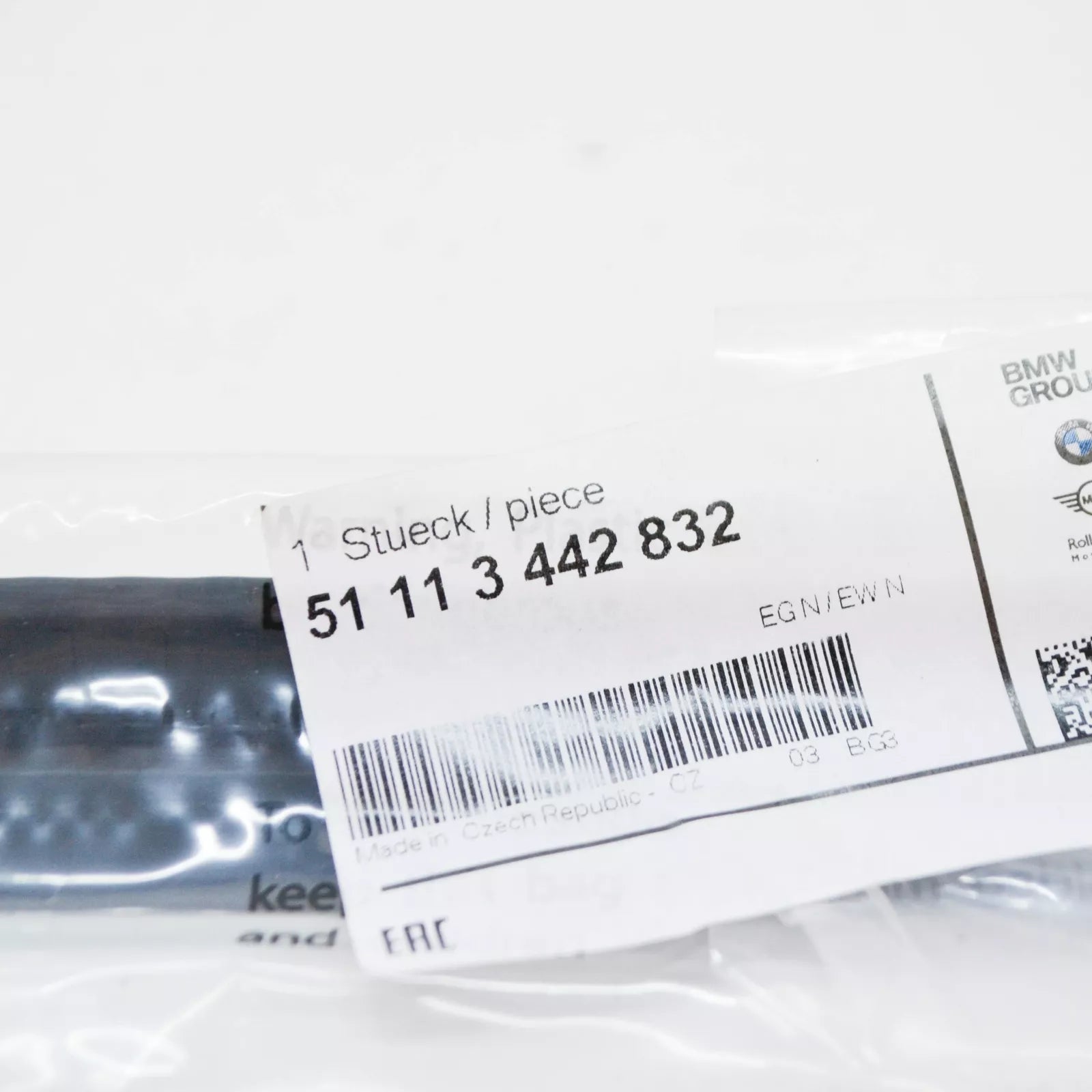 NEW BMW Z4 COUPE E86 FRONT BUMPER SPOILER TRIM 3442832 51113442832 ORIGINAL