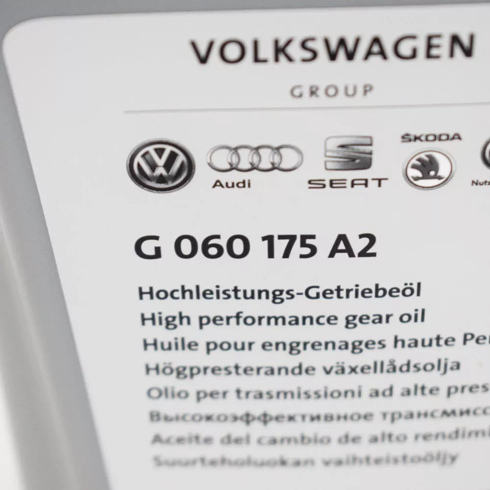 NEW VOLKSWAGEN HALDEX COUPLING OIL 850ML G060175A2 ORIGINAL