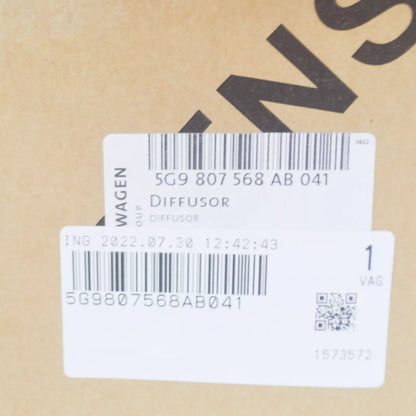 NEW VOLKSWAGEN GOLF MK7 REAR BUMPER DIFFUSER 5G9807568AB041 ORIGINAL