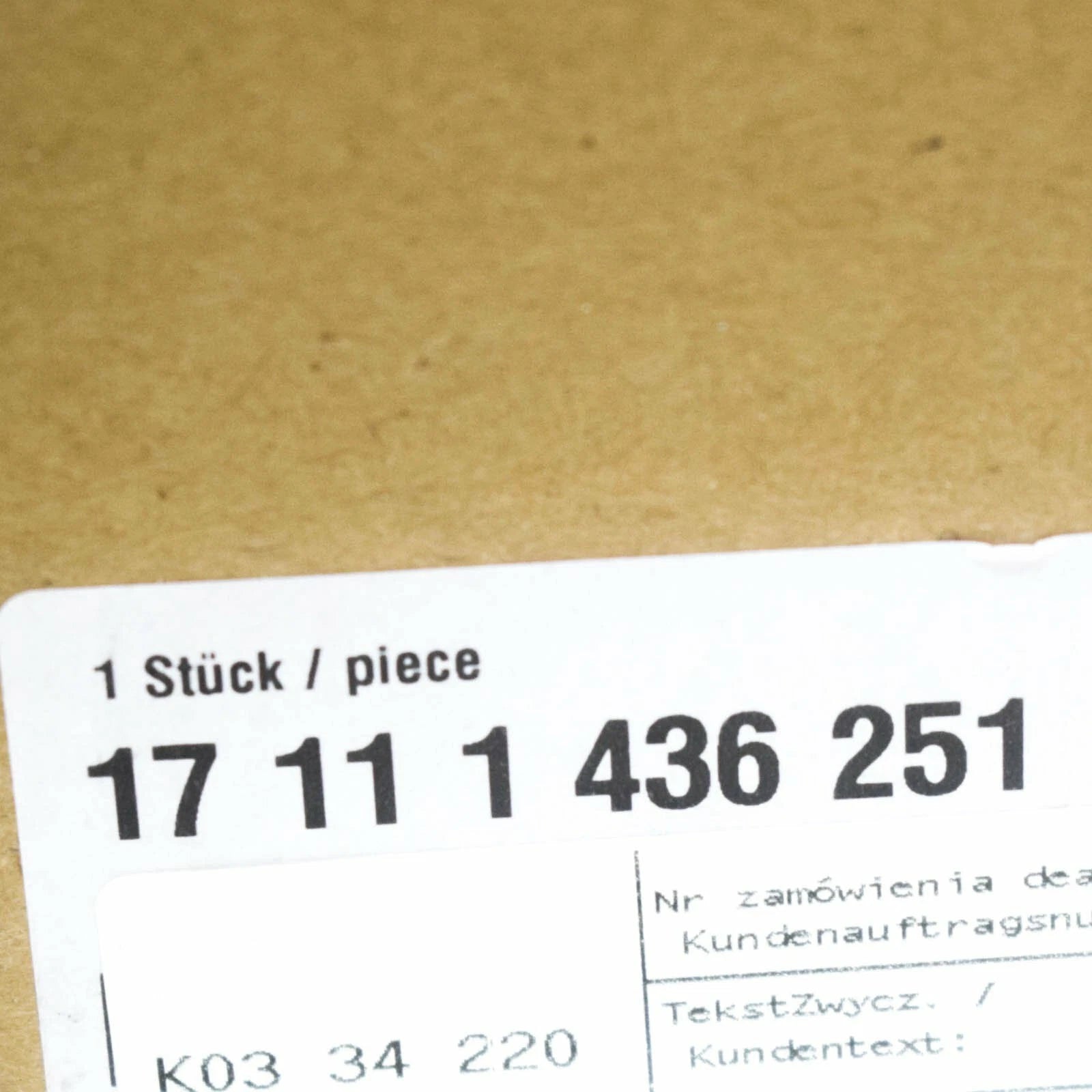 NEW BMW E46 E85 E86 RADIATOR TANK MOUNTING PLATE BRACKET 1436251 17111436251