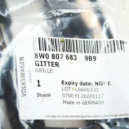 NEW AUDI A4 B9 FRONT LOWER GRILLE 8W08076839B9