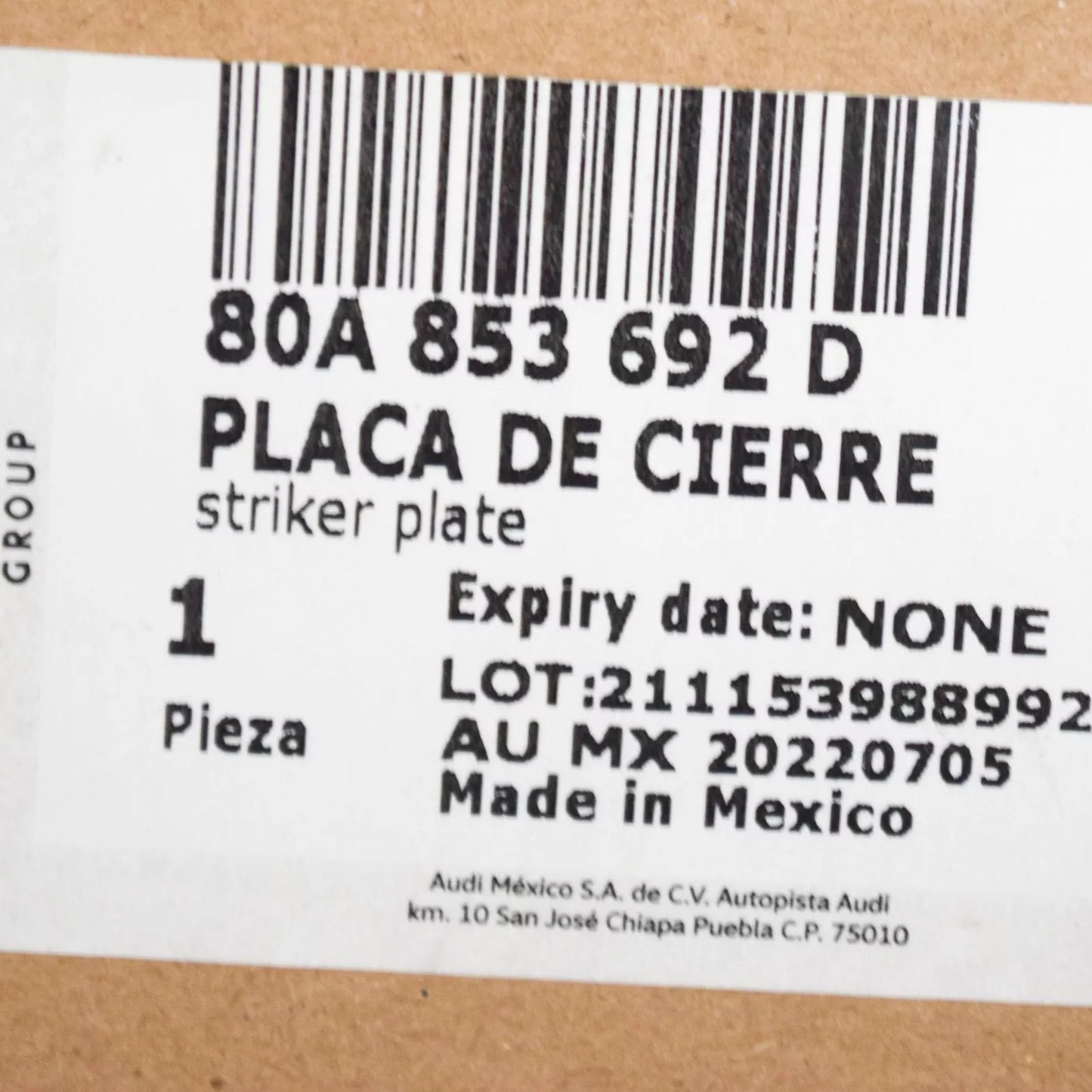 NEW AUDI Q5 FY RADIATOR GRILLE 80A853692D ORIGINAL