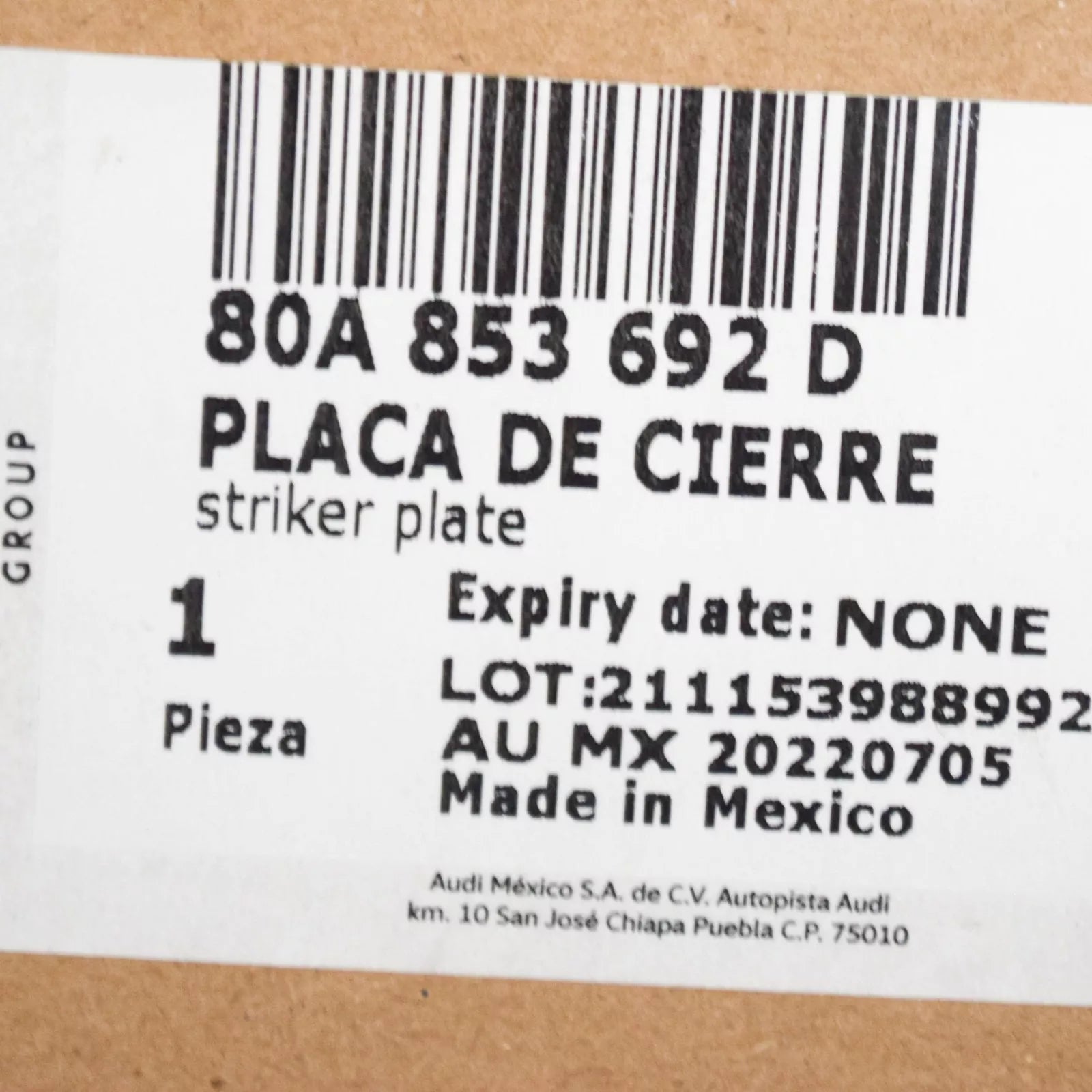 NEW AUDI Q5 FY RADIATOR GRILLE 80A853692D ORIGINAL