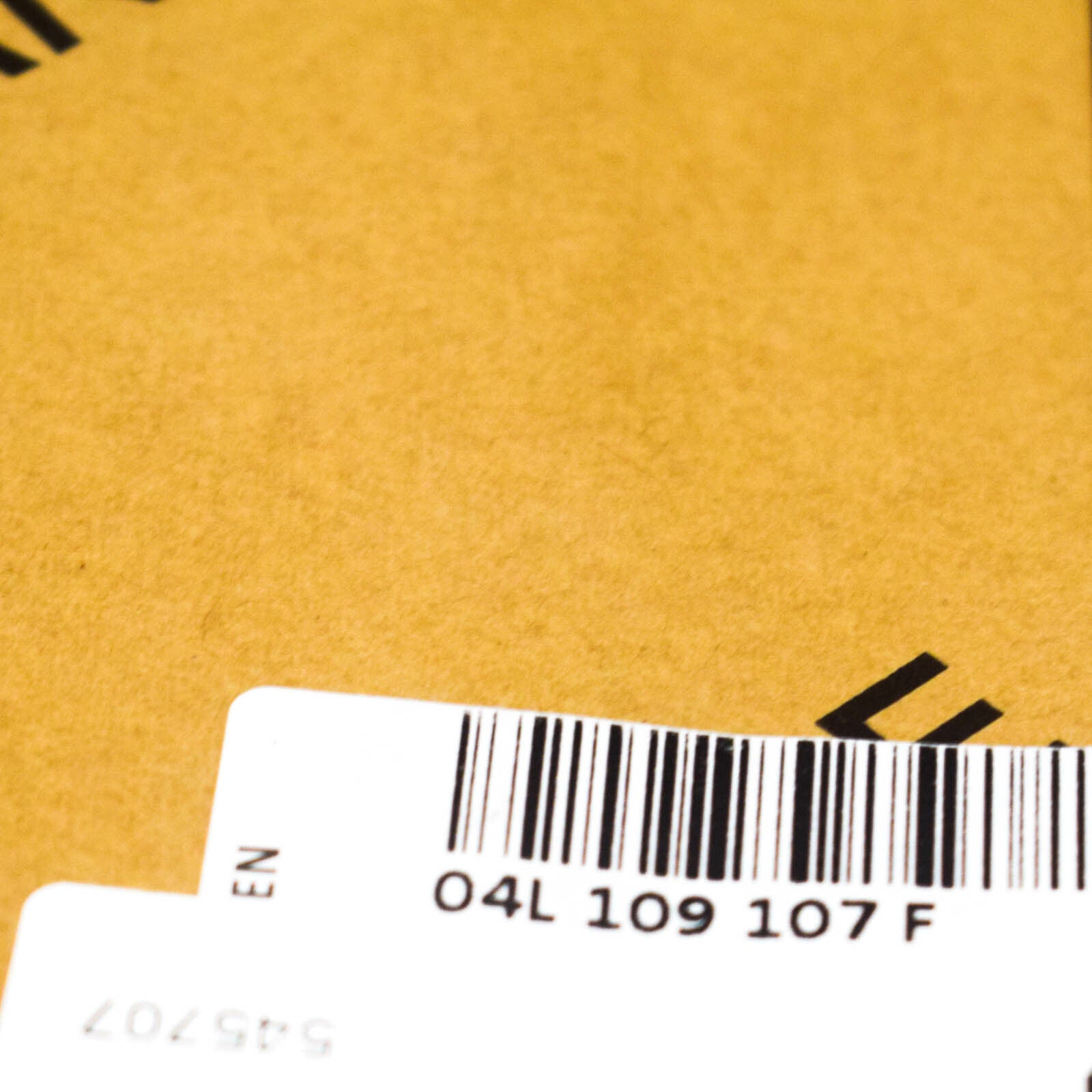 NEW VOLKSWAGEN BEETLE A5 ENGINE TIMING BELT CASE COVER 04L109107F ORIGINAL