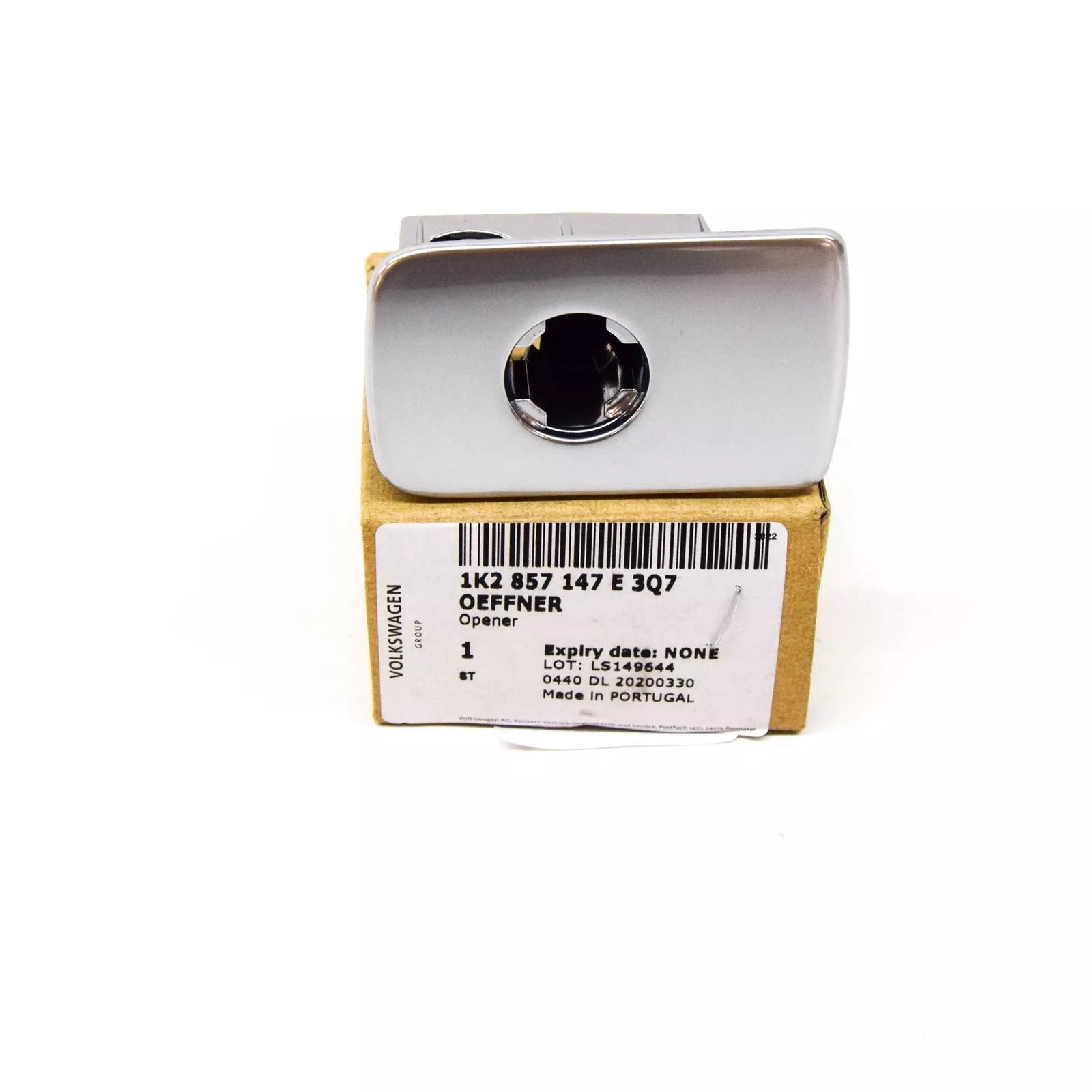 NEW VOLKSWAGEN GOLF MK6 GROVE BOX HANDLE 1K2857147E3Q7 2010 RHD ORIGINAL