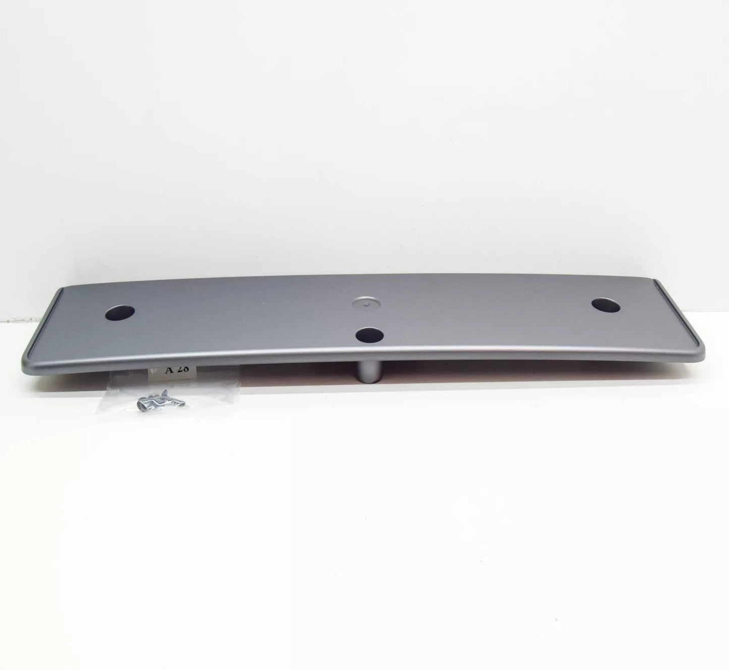 NEW AUDI A8 4H FRONT BUMPER LICENSE PLATE HOLDER 4H0807285K1RR ORIGINAL