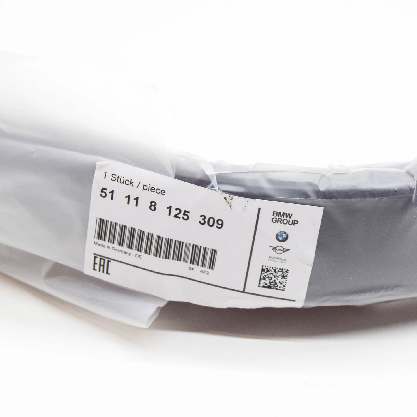 NEW BMW 7 E38 FRONT BUMPER LEFT MOLDING TRIM 51118125309 8125309 ORIGINAL