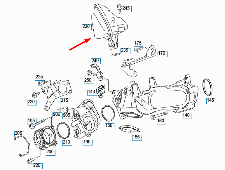 NEW MERCEDES-BENZ M-CLASS W164 NOISE SILENCER A6421400087 ORIGINAL