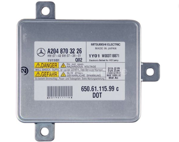 new mb glk x204 left xenon light power supply module a2048703226 original