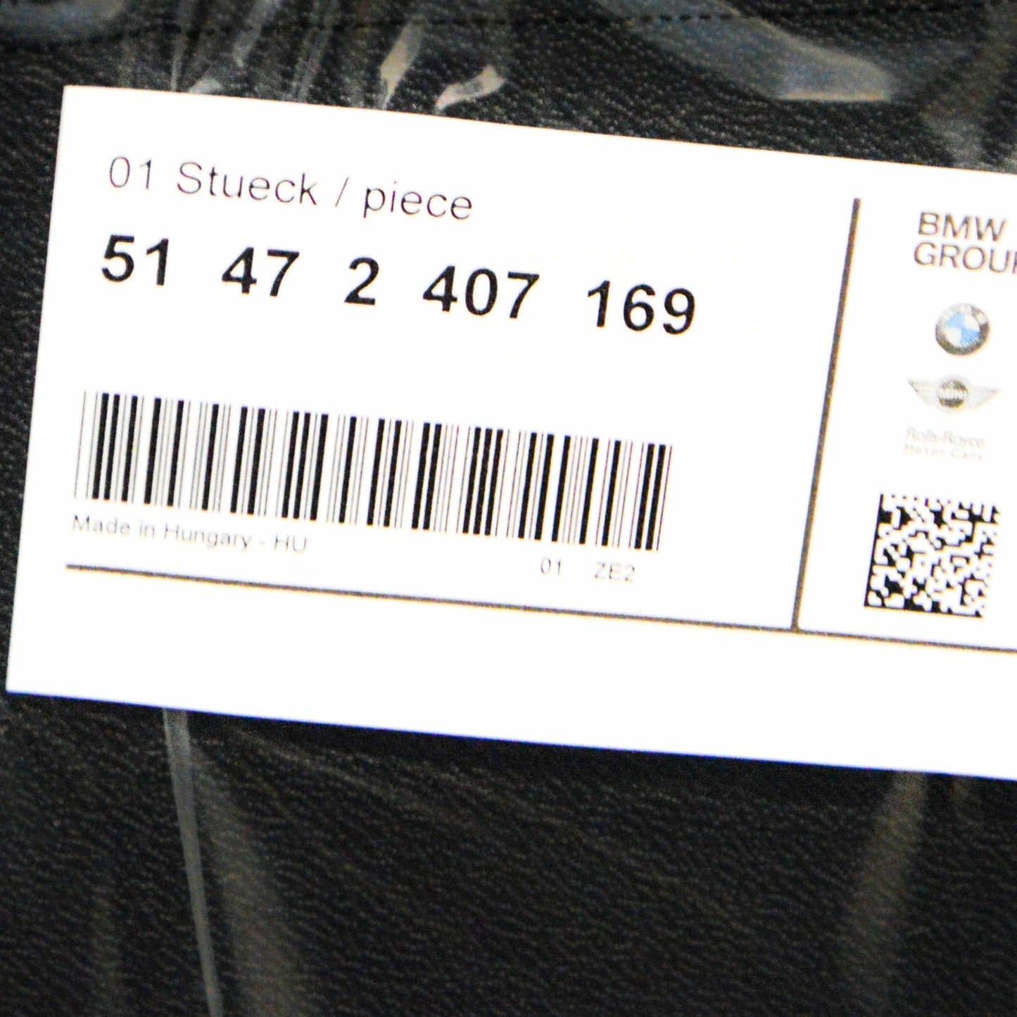 new bmw x1 f48 luggage compartment form mat trunk mat 51472407169 original