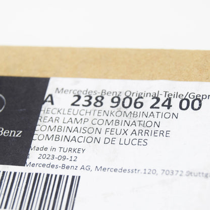 NEW MERCEDES-BENZ E COUPE C238 REAR RIGHT TAILGATE TAILLIGHT A2389062400