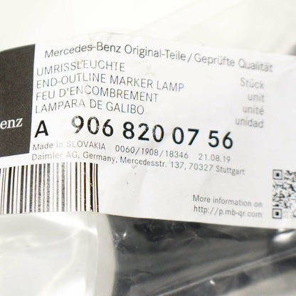 NEW MERCEDES-BENZ SPRINTER 906 FRONT RIGHT MARKER LAMP LIGHT A9068200756