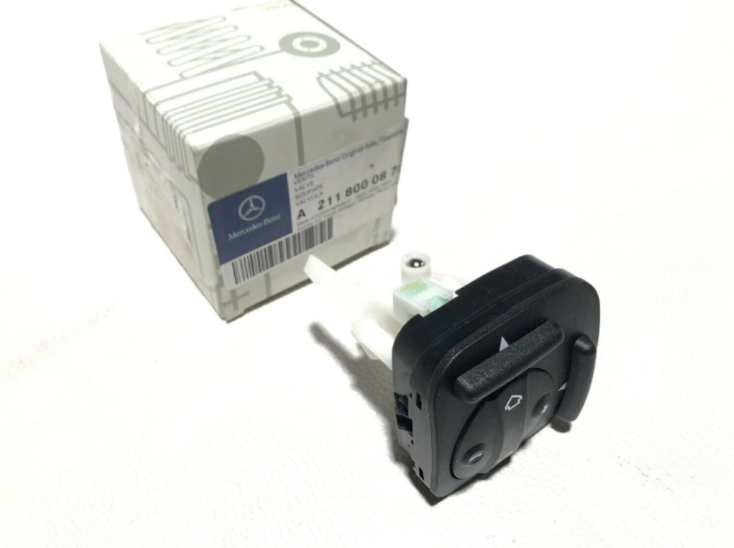 NEW MERCEDES-BENZ E W211 FRONT LEFT SEAT VALVE SWITCH A2118000878 ORIGINAL