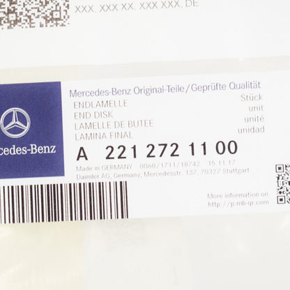 NEW MERCEDES-BENZ S-CLASS W221 AUTOMATIC GERBOX DISC A2212721100 ORIGINAL