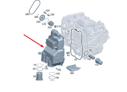 NEW MERCEDES-BENZ B-CLASS SPORTS TOURER W247 GEARBOX OIL PAN A2473711400