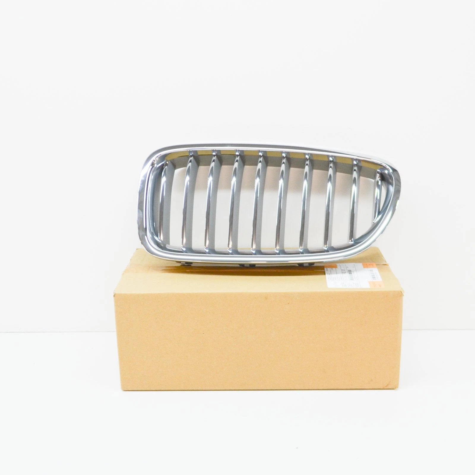 NEW BMW 5 F10 RADIATOR LEFT GRILLE ALUMINIUM MATT 51137412325 2015 ORIGINAL