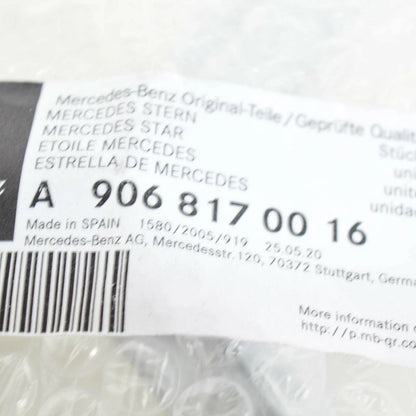 NEW MB SPRINTER 906 FRONT RADIATOR GRILLE EMBLEM BADGE A9068170016 ORIGINAL