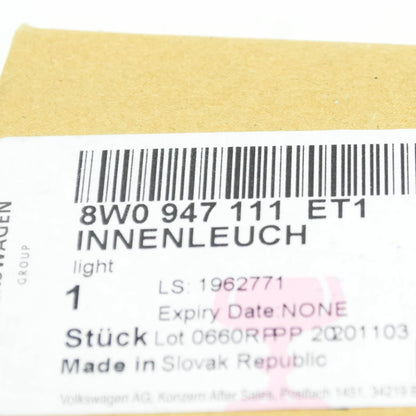 NEW AUDI A4 AVANT B9 REAR INTERIOR LIGHT 8W0947111ET1 ORIGINAL