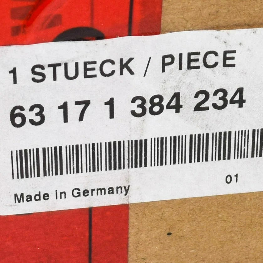 NEW BMW 5 E34 FRONT RIGHT FOG LIGHT LAMP LENS 63171384234 ORIGINAL