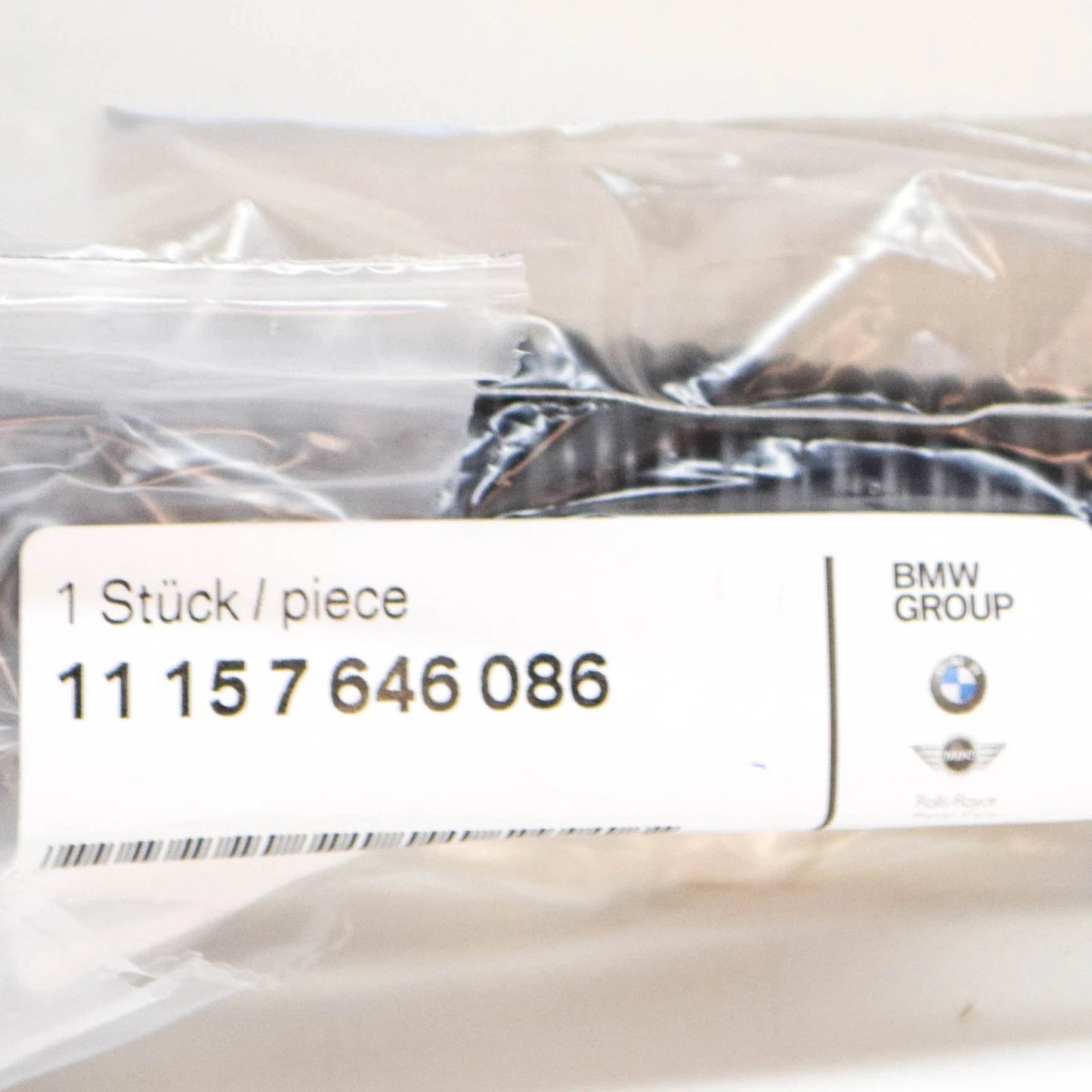 NEW BMW 7 F01 RIGHT CRANKCASE VENT HOSE 11157646086 7646086 ORIGINAL