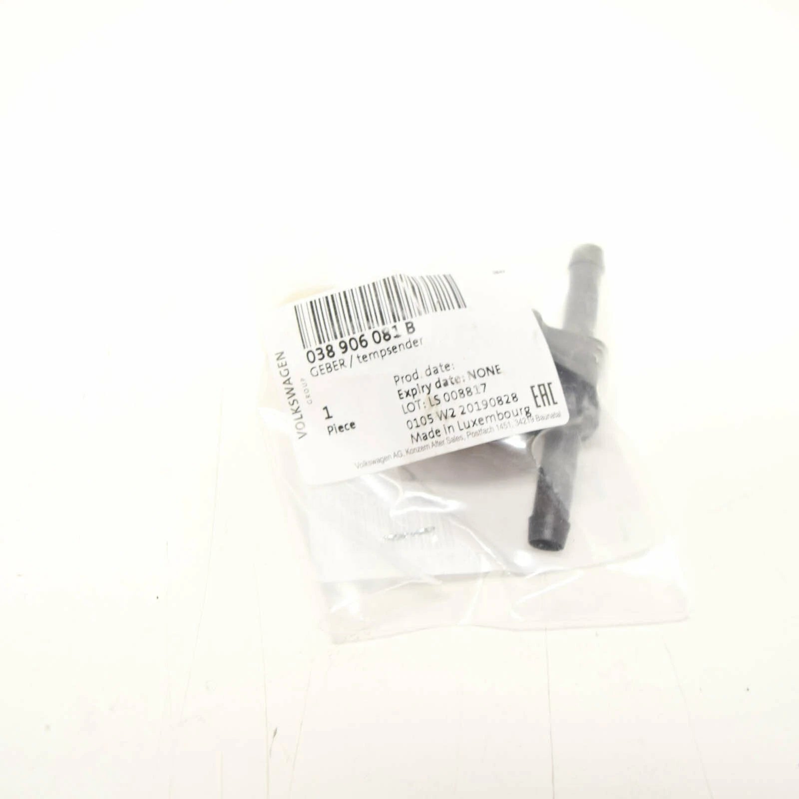 VW DIESEL ENGINE FUEL TEMPERATURE SENSOR 038906081B NEW