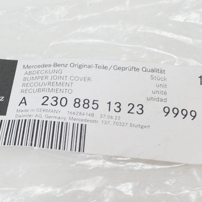 NEW MERCEDES-BENZ SL R230 FRONT BUMPER TOW EYE COVER A23088513239999 ORIGINAL