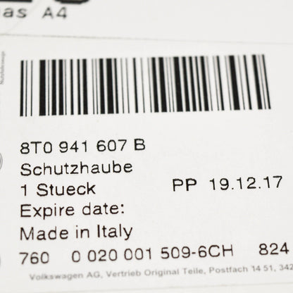 NEW AUDI A4 B8 HEADLIGHT BEAM COVER CAP 8T0941607B ORIGINAL