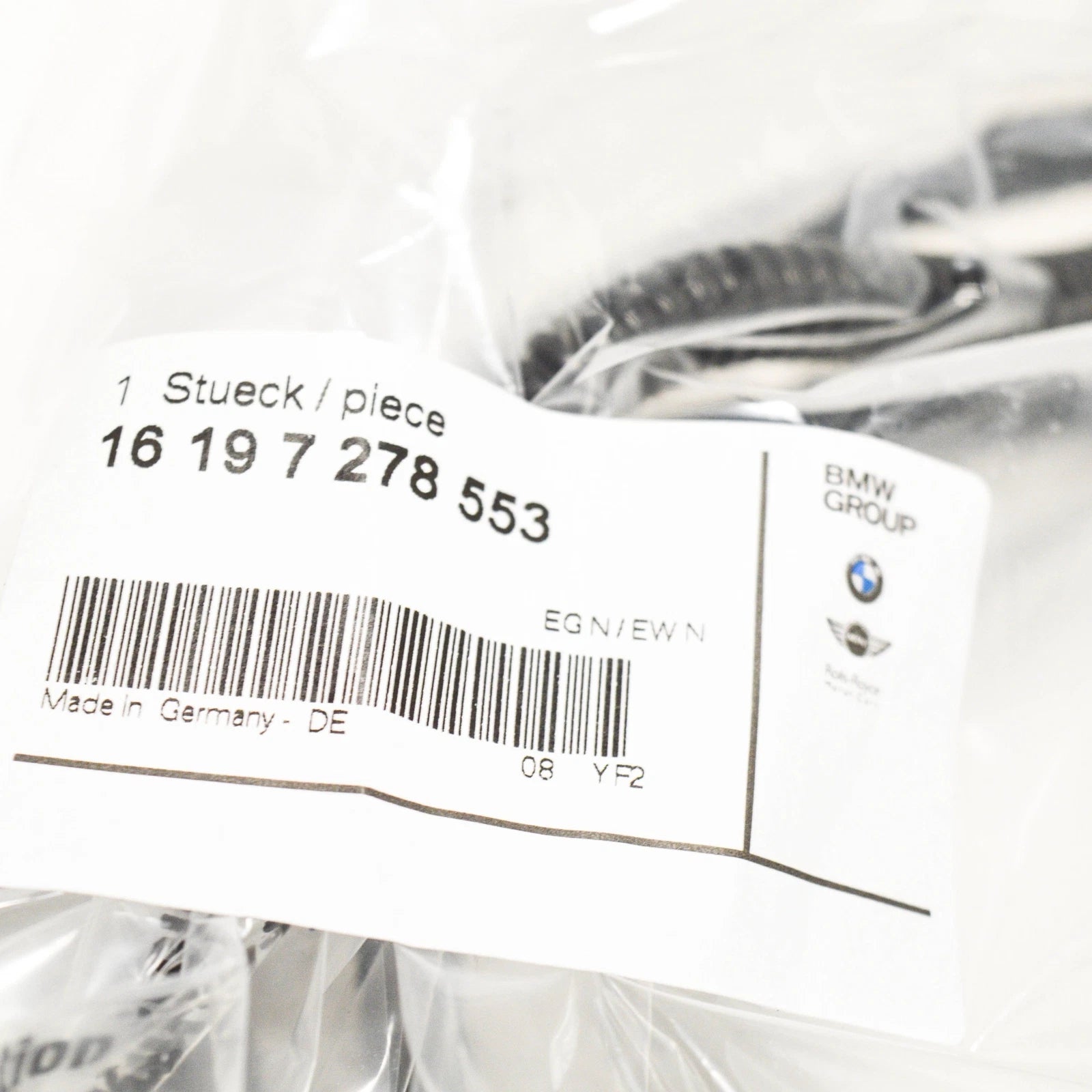NEW BMW F10 F11 SEDAN WAGON METERING LINE 16197278553 7278553 ORIGINAL