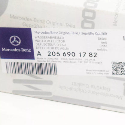 NEW MB C A205 LEFT WINDSCREEN WATER DEFLECTOR TRIM A2056901782 ORIGINAL