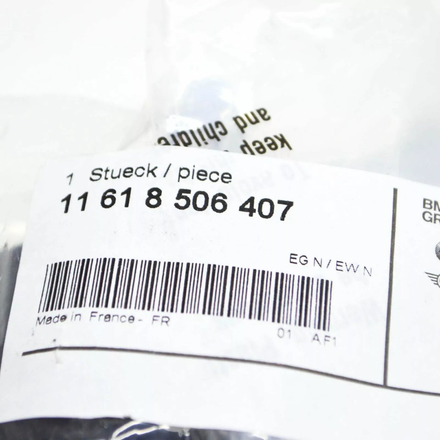 NEW BMW 1 F21 ENGINE INTAKE MANIFOLD GASKET 11618506407 8506407 ORIGINAL