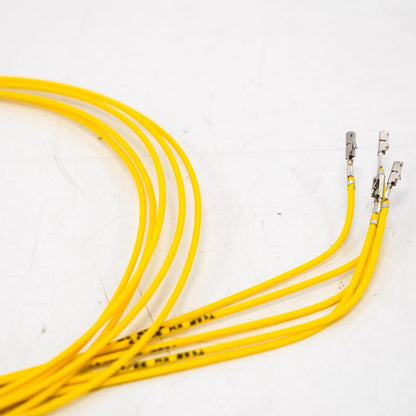 NEW VOLKSWAGEN GOLF MK5 CONNECTOR X5 REPAIR WIRE SET YELLOW 000979009EA ORIGINAL