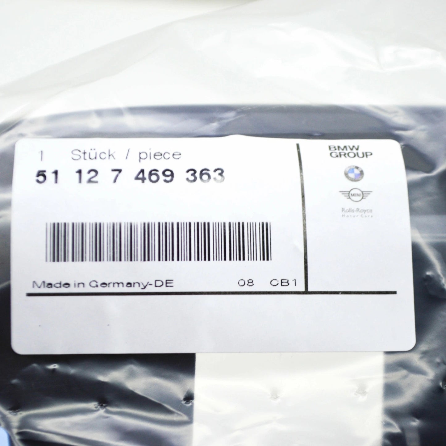 NEW BMW 3 G20 REAR LEFT BUMPER BRACKET 51127469363 ORIGINAL