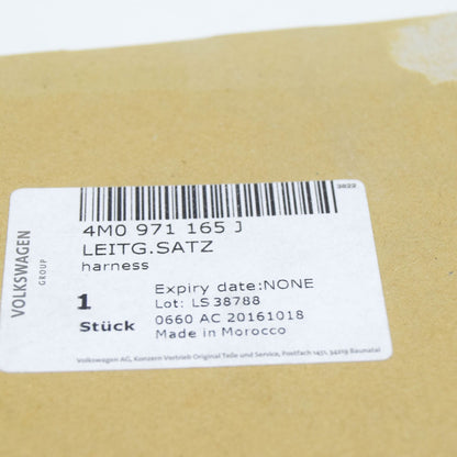 NEW AUDI Q7 4M ADAPTER CABLE LOOM 4M0971165J ORIGINAL