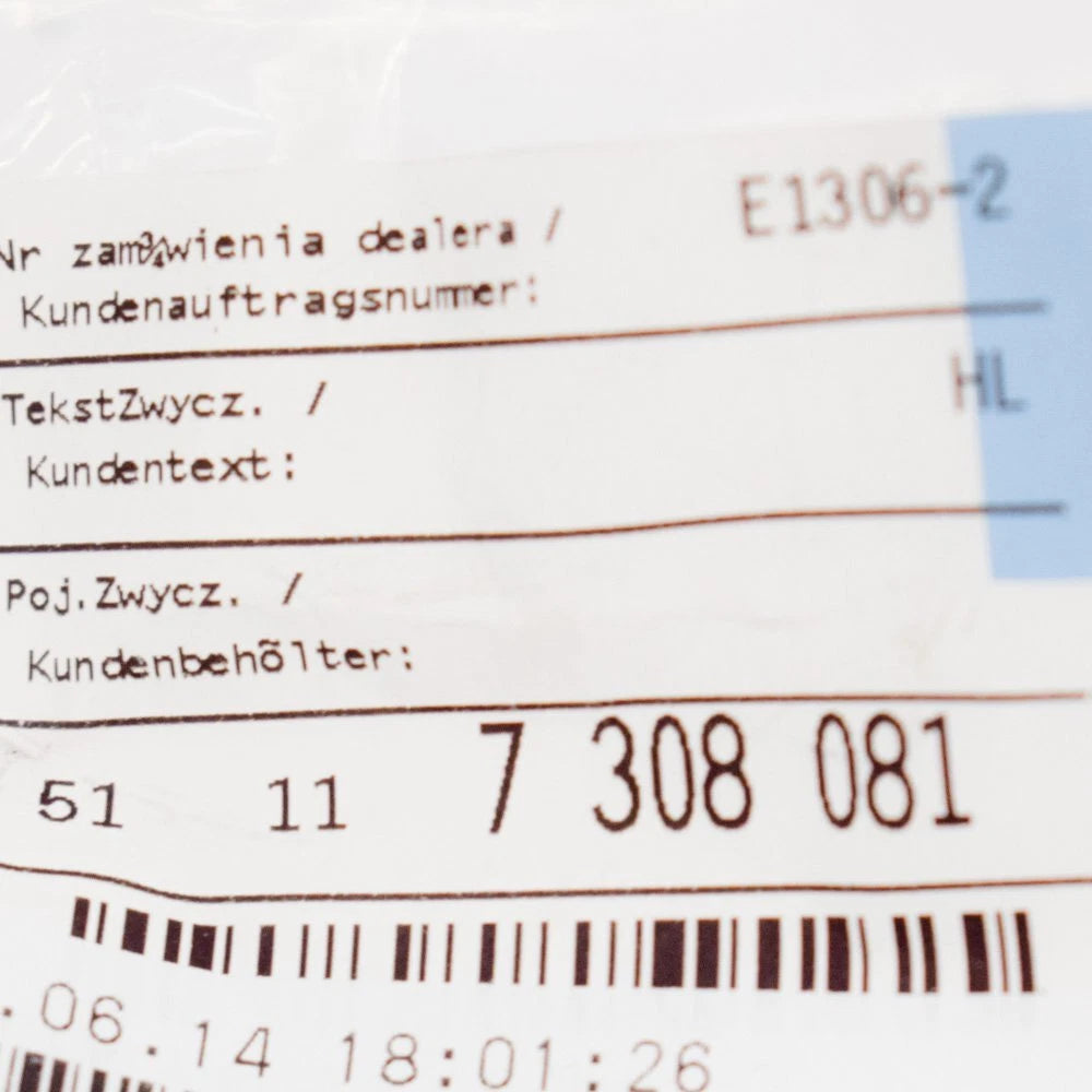 NEW BMW X3 F25 FRONT SLAM PANEL LEFT BRACKET 51117308081 7308081 ORIGINAL