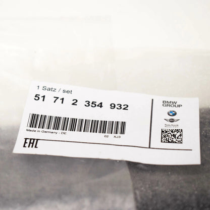 NEW BMW X6 F16 RIGHT FENDER SIDE GRILL TRIM 51712354932 GENUINE