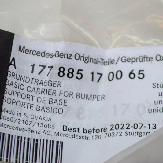 NEW MERCEDES-BENZ A W177 FRONT RIGHT BUMPER INNER BRACKET A177885180065 ORIGINAL
