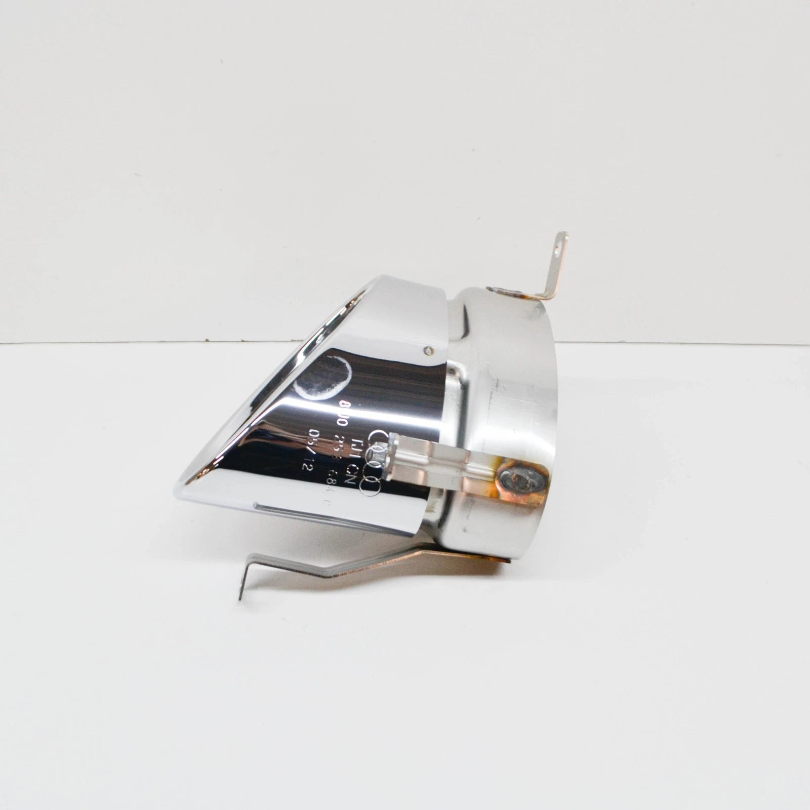 NEW AUDI TTRS 8J REAR RIGHT EXHAUST TAIL PIPE TRIM CHROME 8J0253684C ORIGINAL