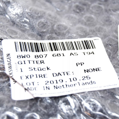 NEW AUDI RS4 B9 FRONT BUMPER LEFT SIDE FOG LIGHT GRILLE 8W0807681AST94 ORIGINAL