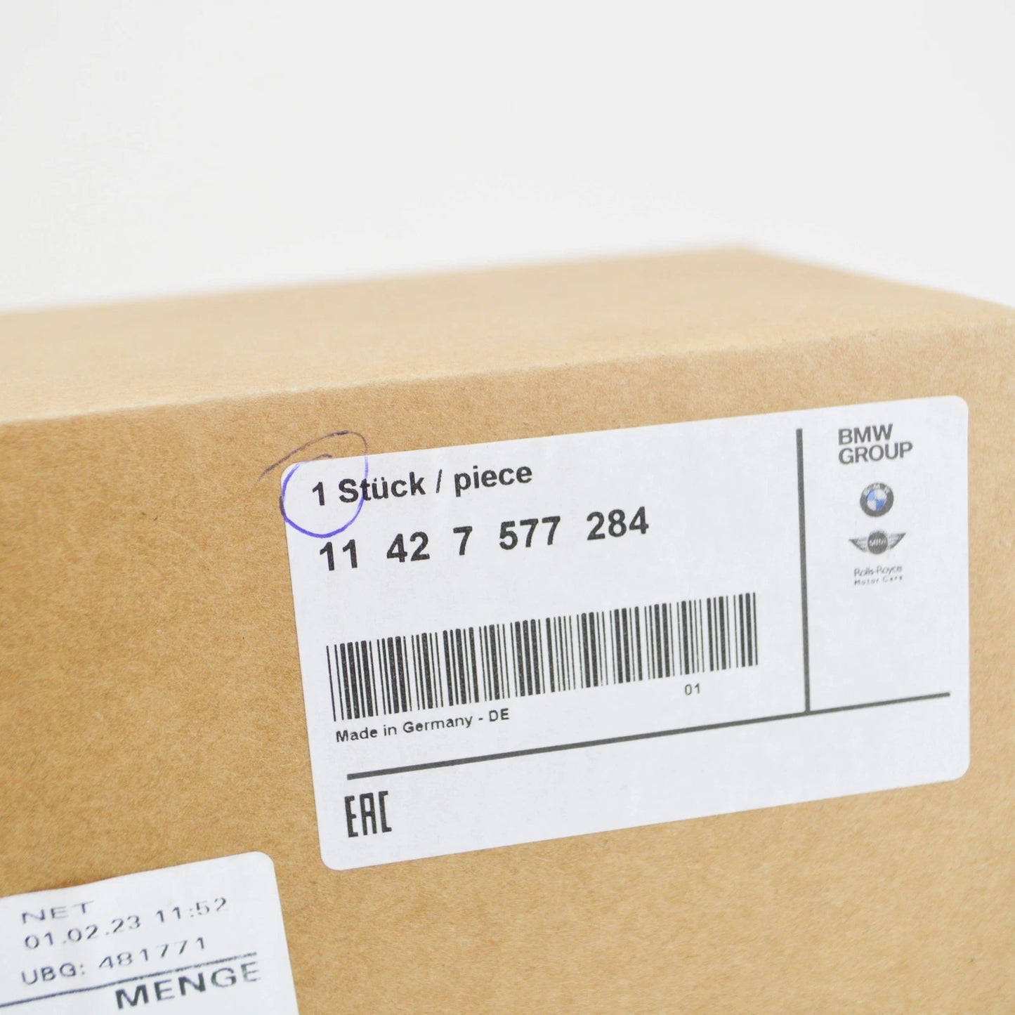 NEW BMW X3 E83 OIL COOLER THERMOSTAT HOUSING 11427577284 7577284 ORIGINAL