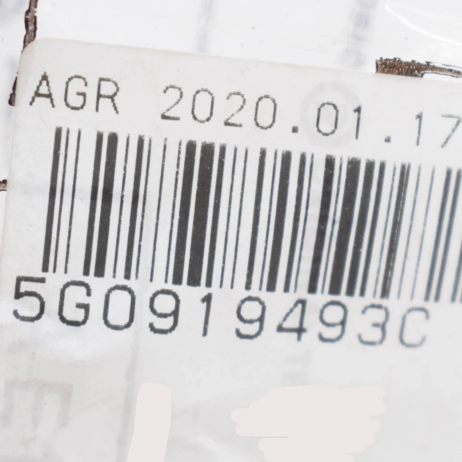 NEW VW GOLF MK7 FRONT BUMPER CENTER PARK SENSOR BRACKET KIT 5G0919493C ORIGINAL