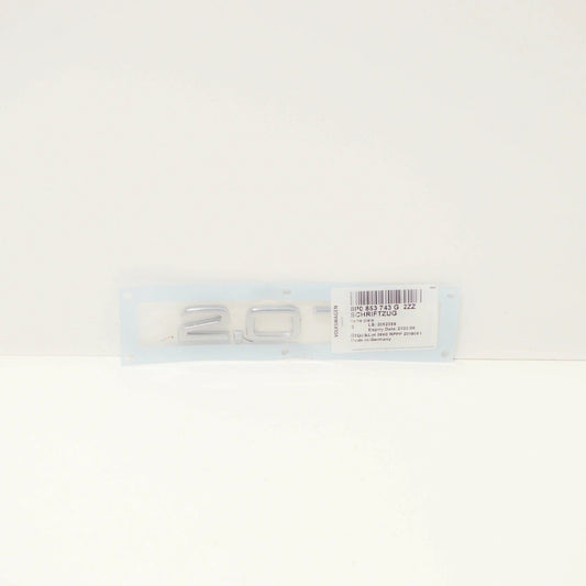 NEW AUDI A3 8P7 REAR TRUNK LID EMBLEM BADGE 2.0 TDI 8P0853743G 2ZZ