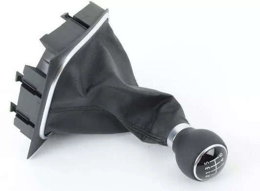 NEW VOLKSWAGEN JETTA A5 MANUAL GEAR SHIFT KNOB WITH BOOT 5K0711113EUZD ORIGINAL